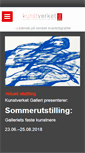 Mobile Screenshot of kunstverket.no